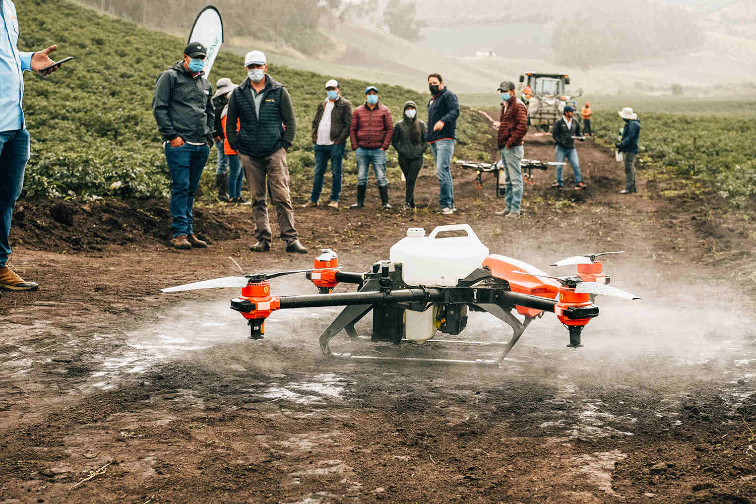 on the roof of ecuador, xag spearheads drones for sustainable andean farming 