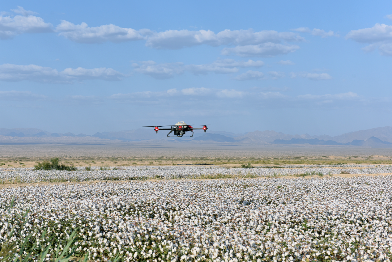 xag p series plant protection uas spray for cotton defoliation