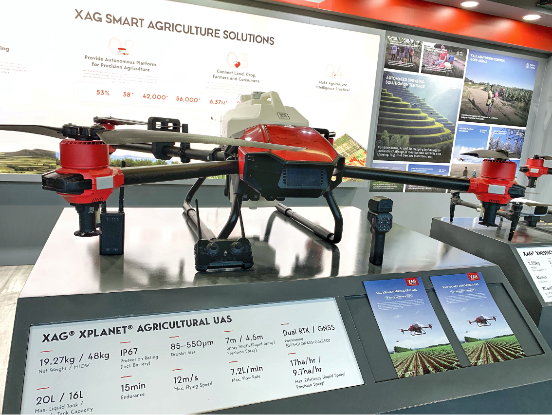 xag xplanet agricultural uas