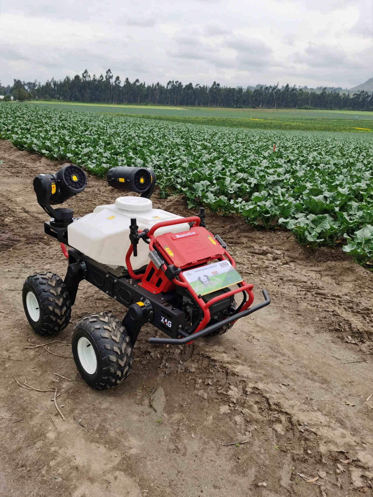 xag r150 introduced to high altitude farming (source: megadrone sa)