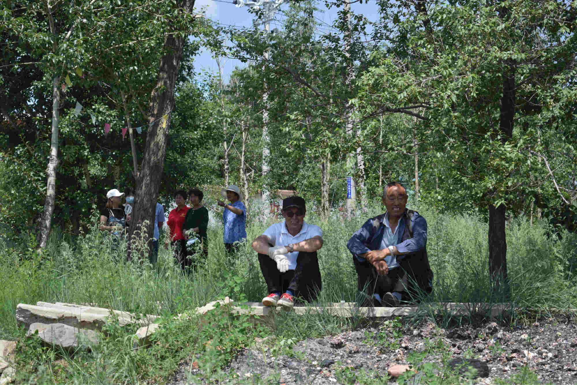 the aging rural community in kangbao