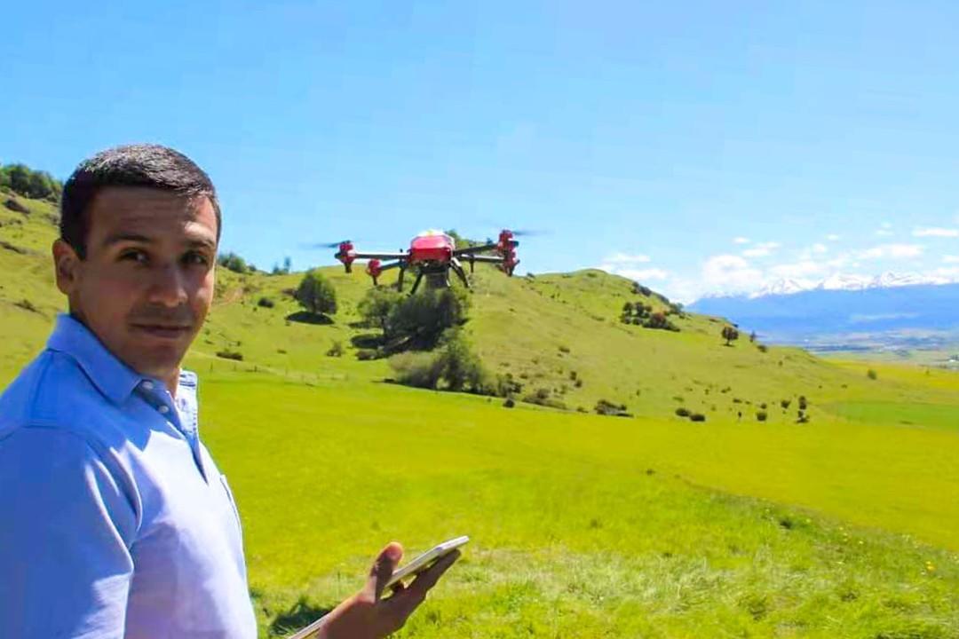 eduardo, a local young entrepreneur in coyhaique region, chile.